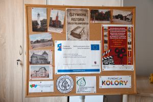 Widok tablicy informacyjnej