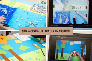 Wstępne efekty pracy uczestników warsztatów z animacji poklatkowej