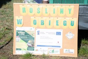 Widok plakatu informującego o wydarzeniu