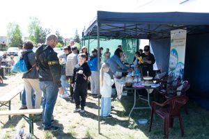 Widok osób uczestniczących w wydarzeniu