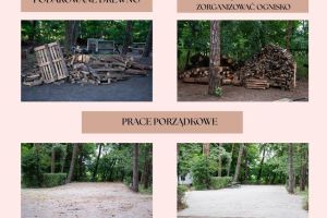 Efekty prac porządkowych i przygotowawczych