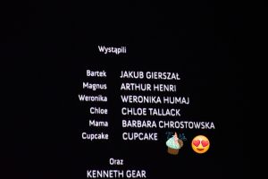 Napisy końcowe z filmu