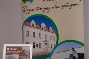 Widok plakatu informującego o wydarzeniu