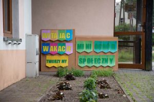 Widok od frontu świetlicy przed zmianą