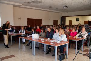 Widok uczestników wydarzenia