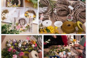 Widok akcesoriów plastycznych niezbędnych do przeprowadzenia warsztatów