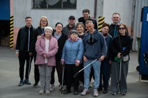 Widok uczestników wydarzenia