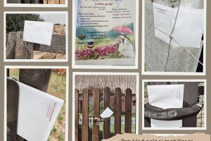 Zdjęcie ukazujące dostarczoną do mieszkańców sołectwa korespondencję